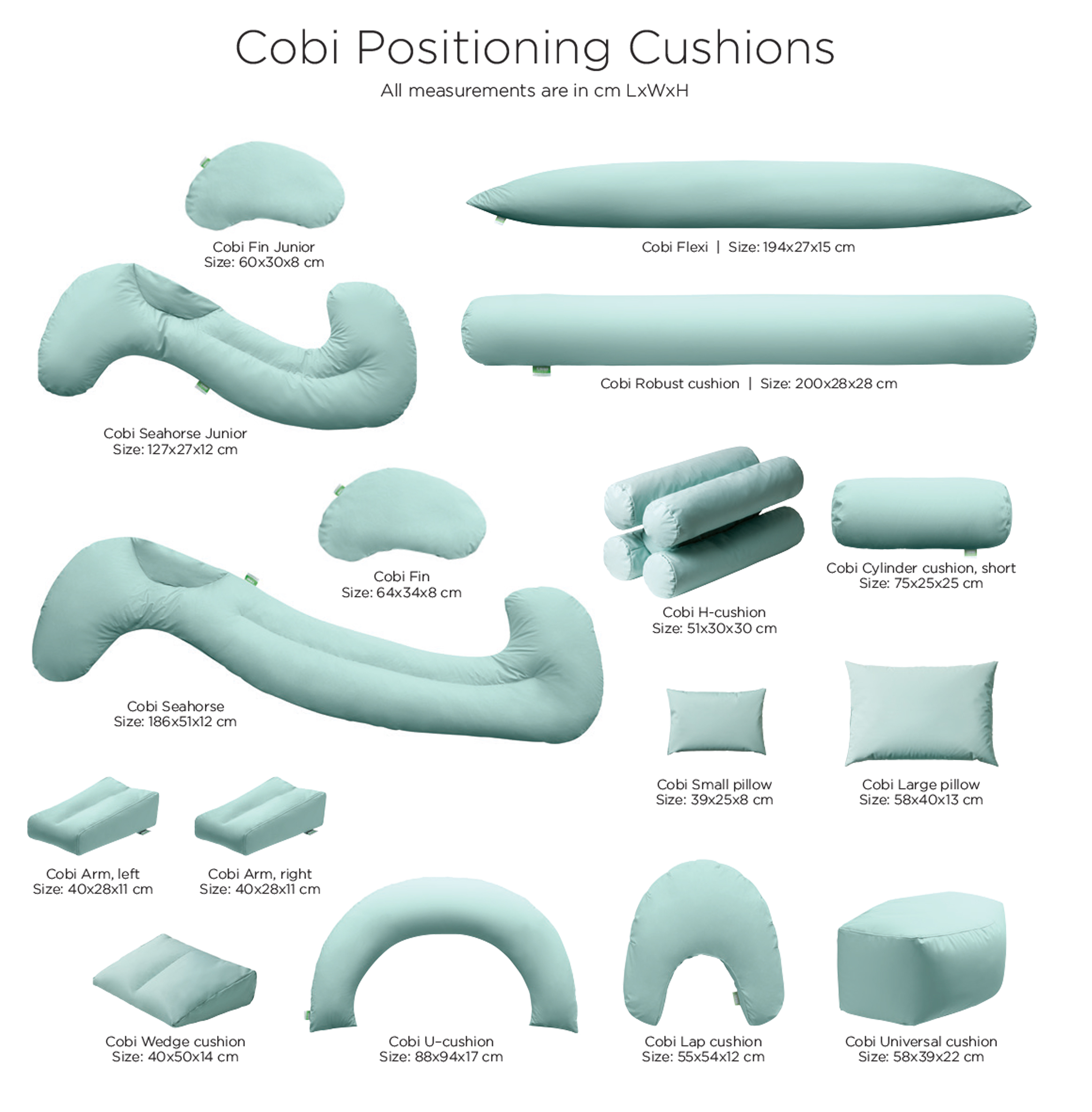 Positioning cushions from Cobi Rehab Order today Fast delivery