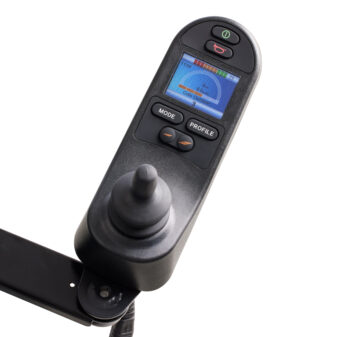 Cobi Cruise Power 2.0 bariatrisk komfortkørestol joystick 3 Outdoor