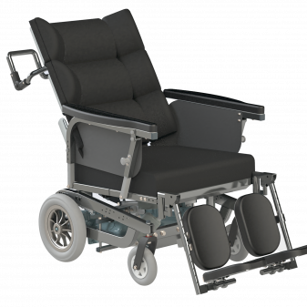 Elektrisk komfort kørestol til bariatriske brugere - Bariatric comfort wheelchair with electric propulsion