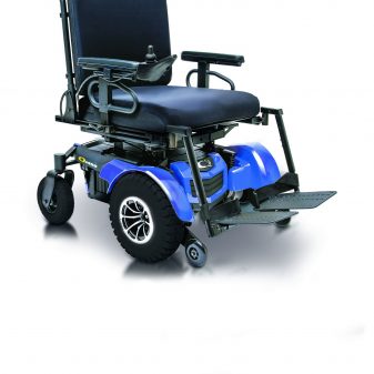 Elkørestol med motoriseret styring