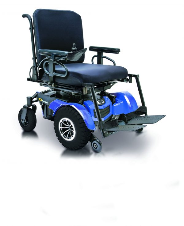 Elkørestol med motoriseret styring