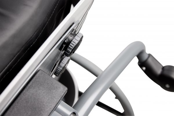 Cobi Cruise bariatric comfort wheelchair FitGo system and push handle