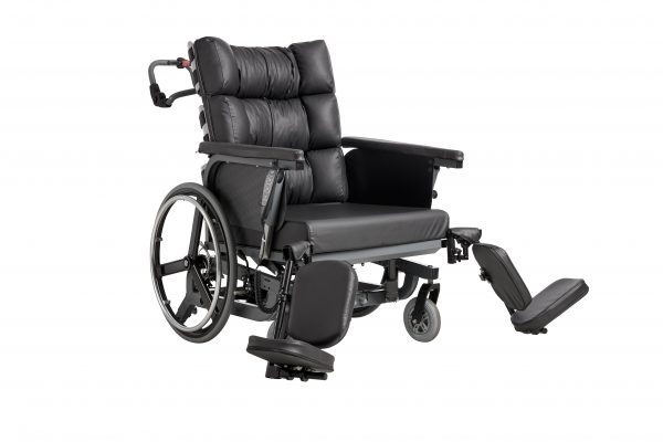 Cobi Cruise bariatric comfort wheelchair swing away legrests