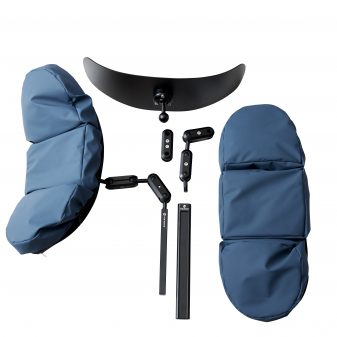 Cobi Kamille Nakkestøtte til komfortkørestole med mange indstillingsmuligheder.