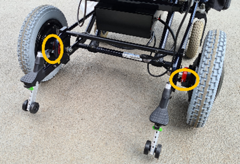 Indbygningsmotor til Kelvin Komfortkørestol