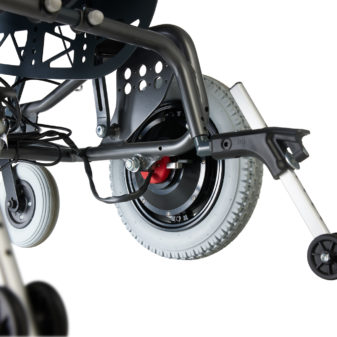 Kamille Power Komfortkørestol med motor indbygget i hjulet